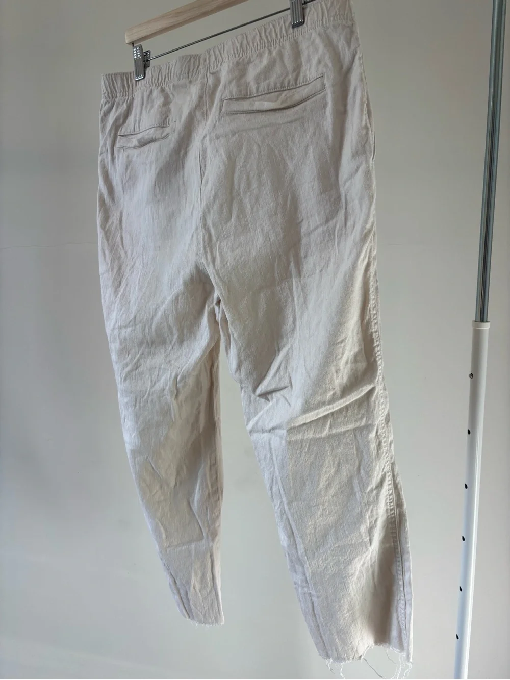 Banana Republic Traveler Linen Snow Day Pants | linen & cotton | 32x30